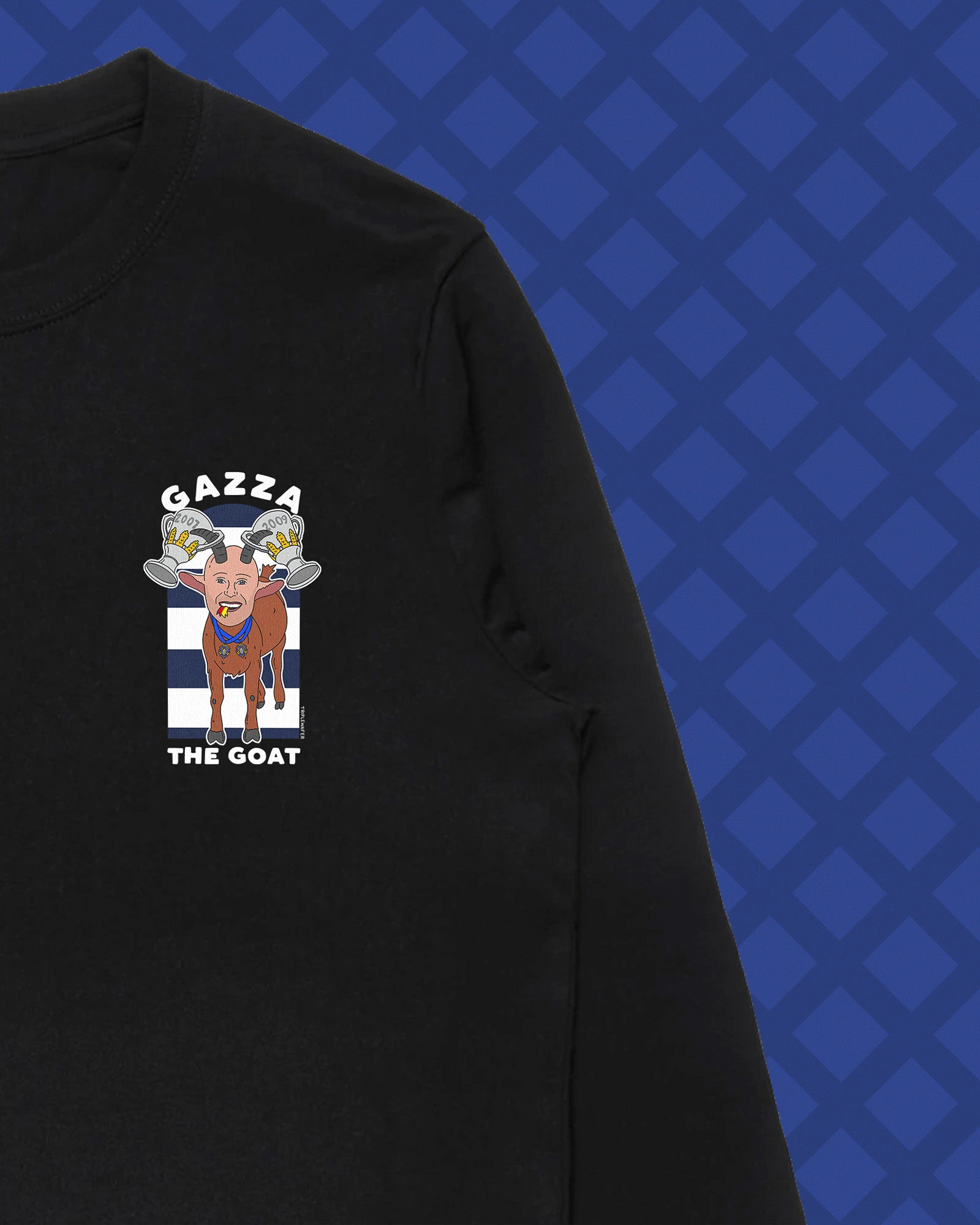 GAZZA THE GOAT LONG SLEEVE