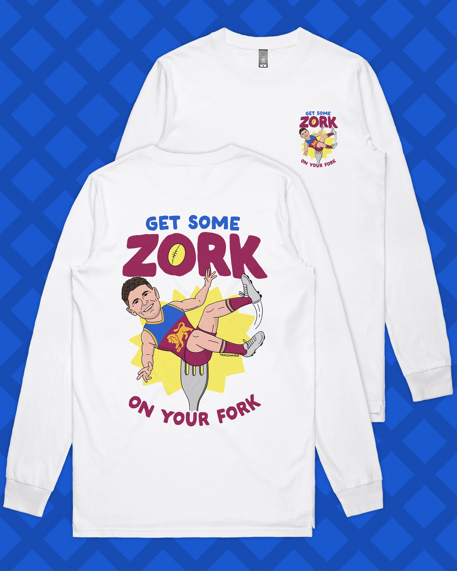 ZORK ON YOUR FORK LONG SLEEVE