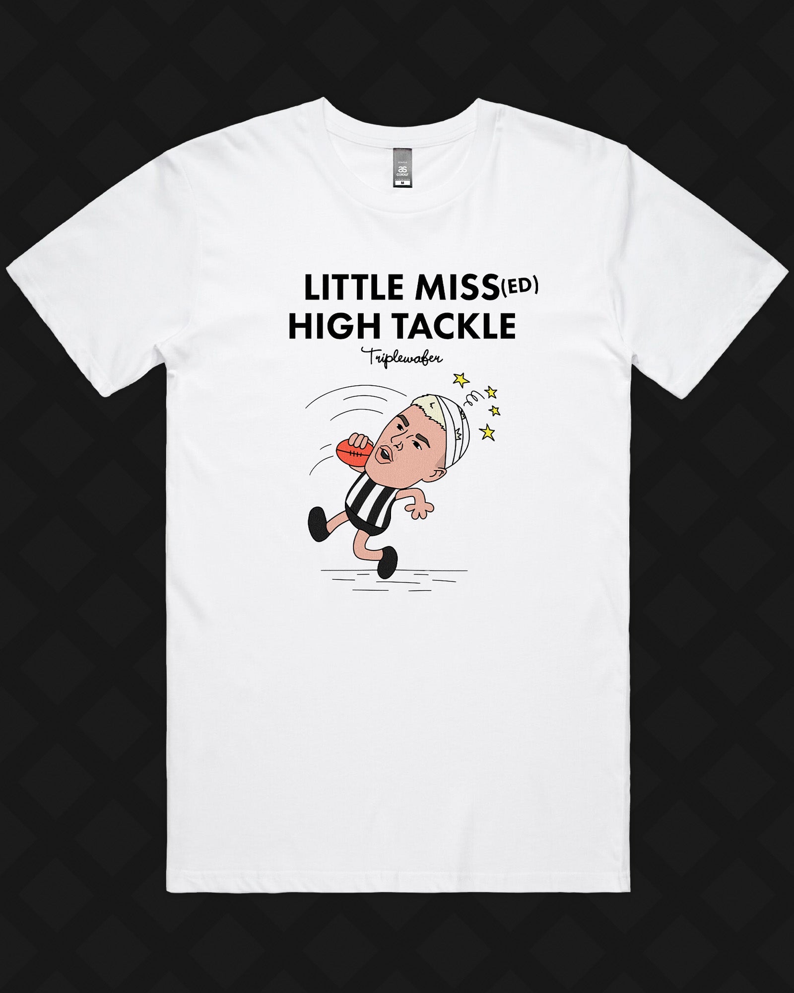 LITTLE MISSED HIGH TACKLE TEE